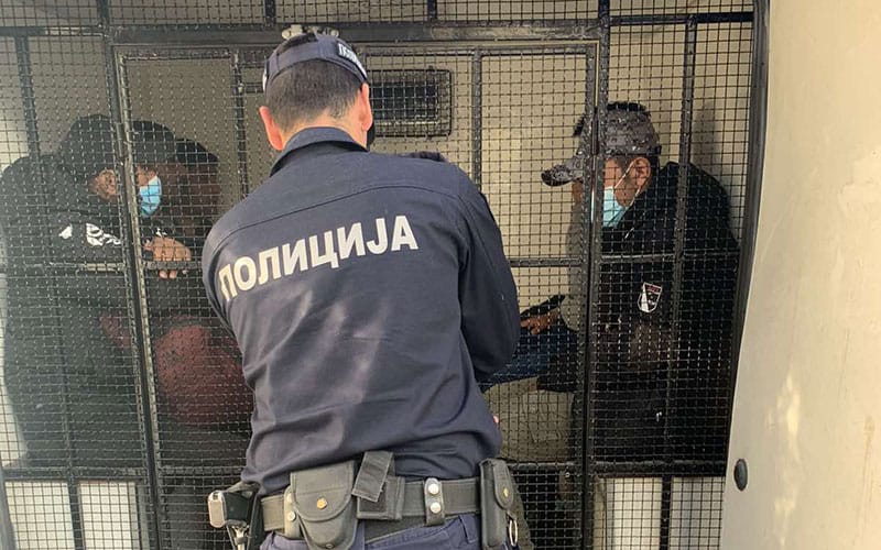 • N2 portal migranti-beograd-policija