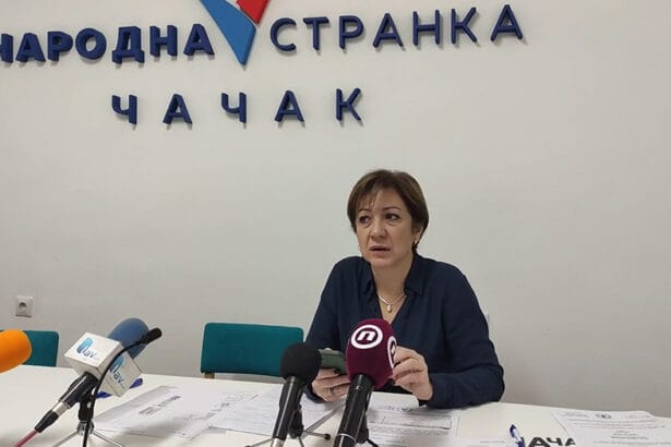 Violeta Marković, Narodna stranka Čačak