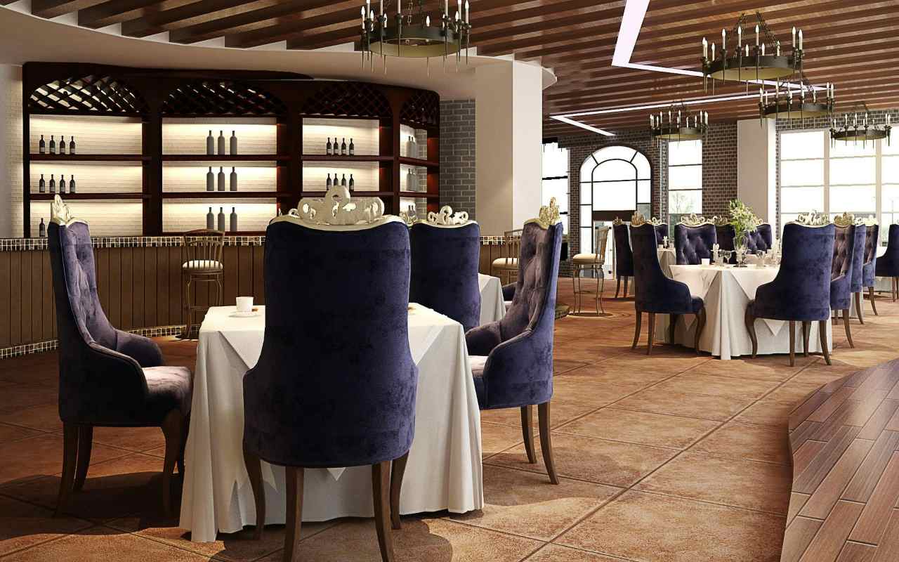 Luksuzno uređen restoran