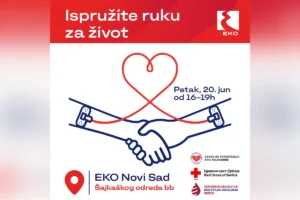 Akcija dobrovoljnog davanja krvi Ispruži ruku za život