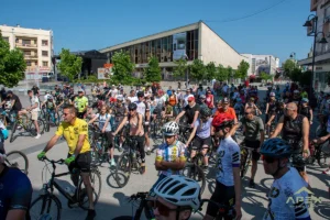 Učesnici Apex biciklijade do Ovčar Banje