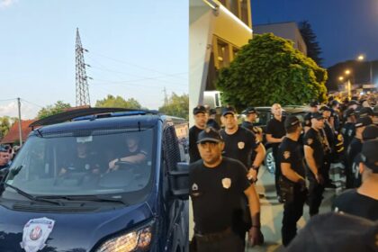 Policija na dan izbora u Kosjeriću