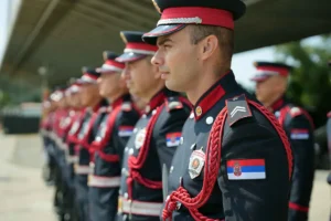 Žandarmerija u svečanim odelima