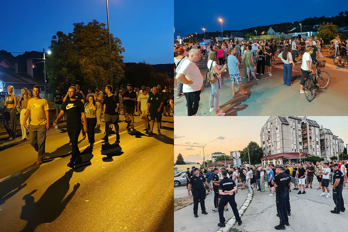 Čačani blokirali magistralni put Čačak-Užice