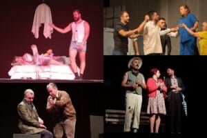 Pozorišne predstave izvedena na pozorišnom festivalu Takovske cveti