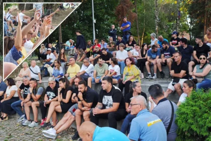 Zbor građana u Čačku