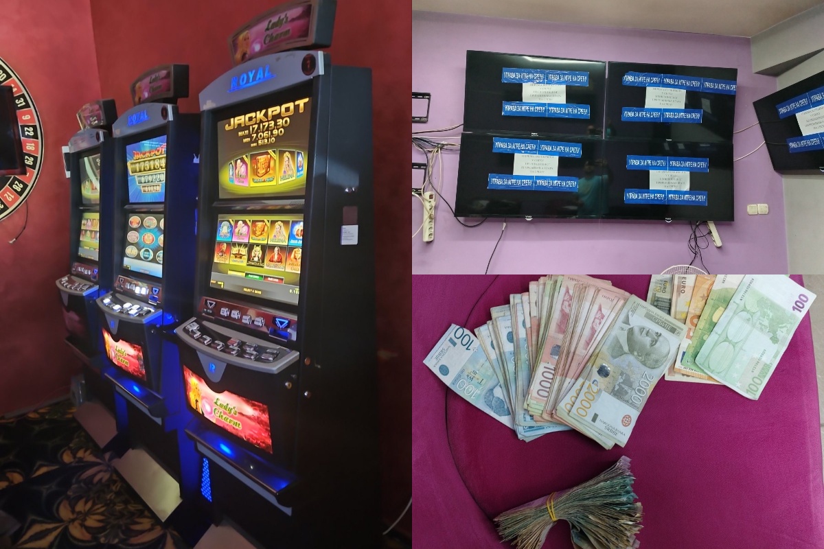 Kockarnica, novac, aparati