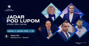 Jadar pod lupom: između rizika i razvoja, 4. oktobra, Impact Hub, Makedonska 21