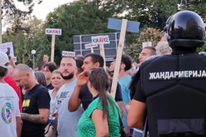 Protest građana u Čačku