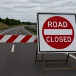 Znak da je put zatvoren