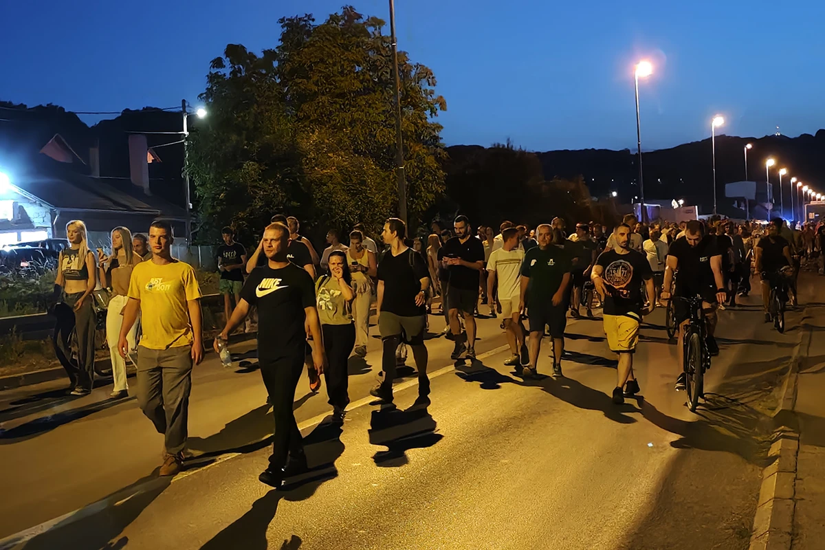 Blokada magistrale u Čačku