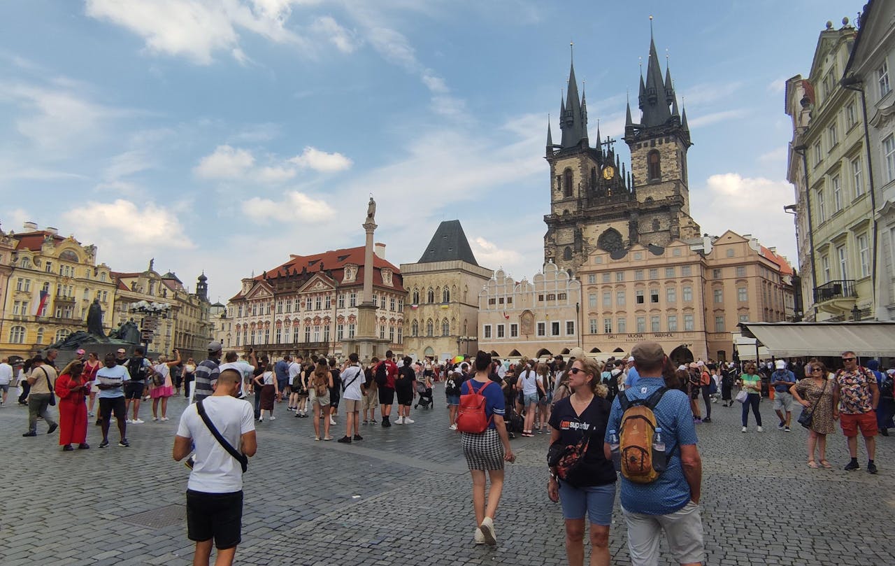 Turisti u Pragu