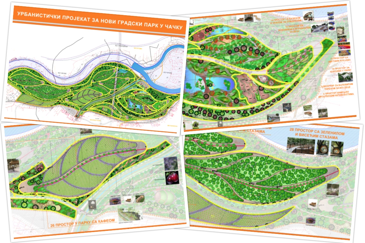 Park Moravski lisnik Čačak