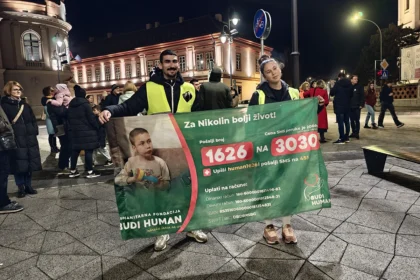 Aleksandar Jovanov i Nina Rađenović