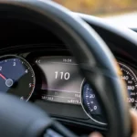 Instrument tabla na automobilu