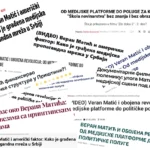 Kampanja blaćenja VranaMatića - naslovi