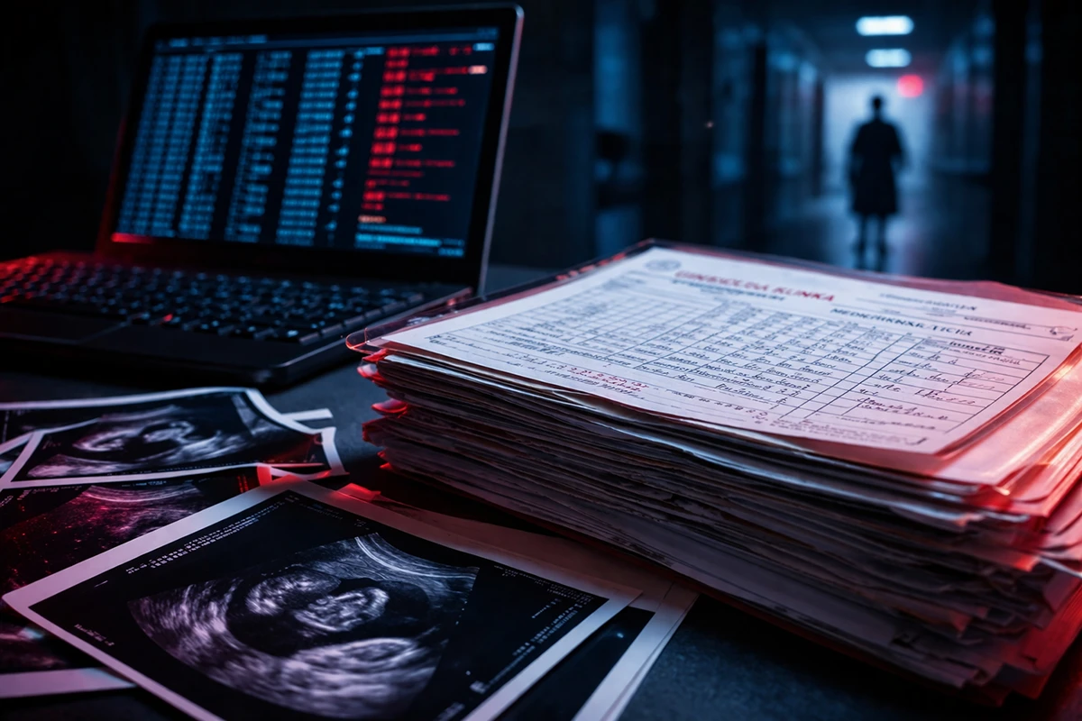 Hakerski napad na ginekološku kliniku