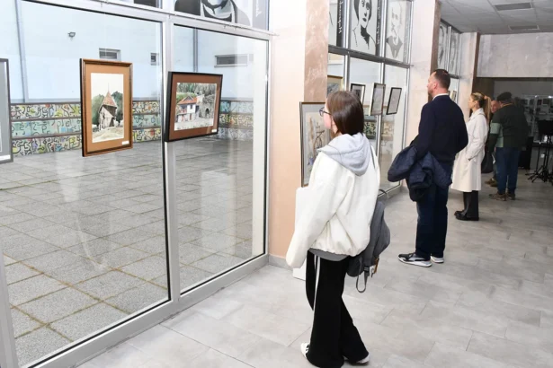 Izložba akvarela „Tragovima arhitekture" arhitekte i slikara Zorana Kuzmanovića