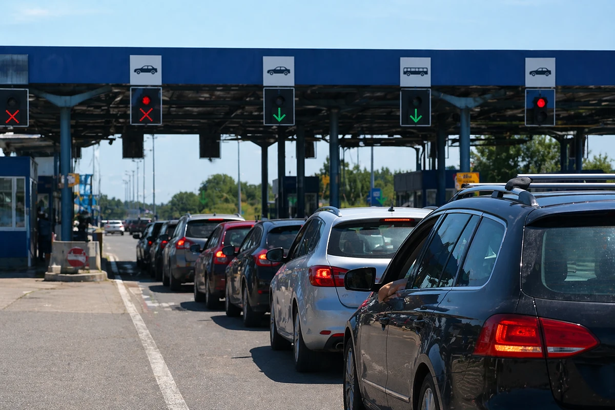 Vozila na graničnom prelazu