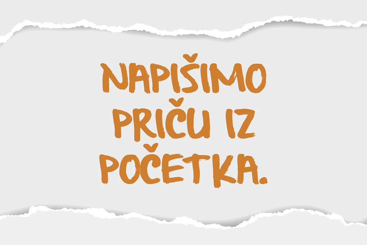 Napišimo priču iz početka