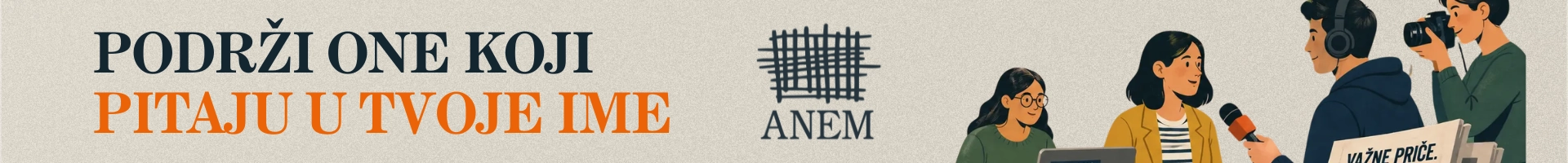 Podrži one koji pitaju u tvoje ime: Kako pomoći malim i lokalnim nezavisnim medijima u Srbiji?