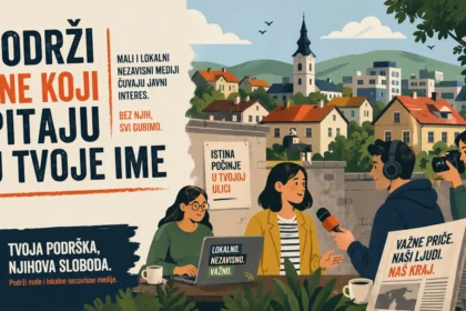 Podrži one koji pitaju u tvoje ime: Kako pomoći malim i lokalnim nezavisnim medijima u Srbiji?
