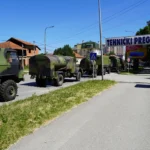 Vojne cisterne sa vodom