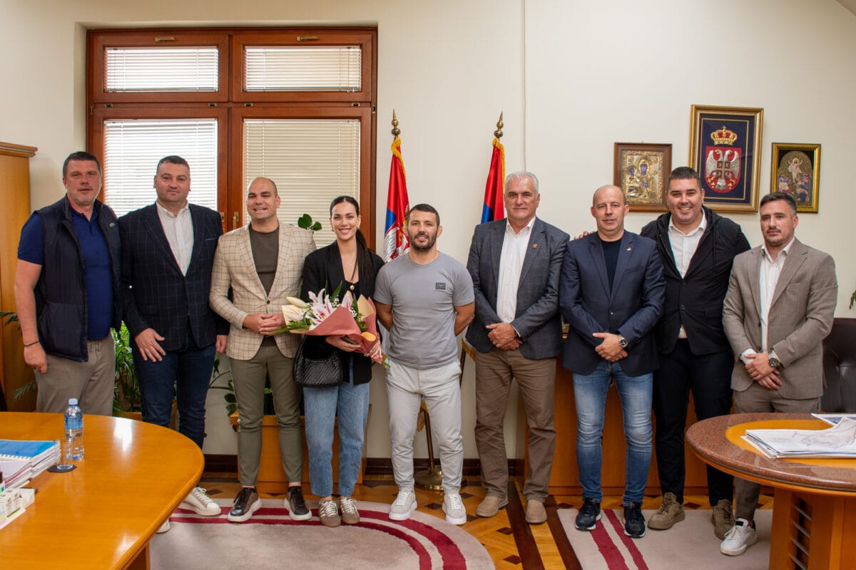 Delegacija Sportskog saveza Srbije u Čačku