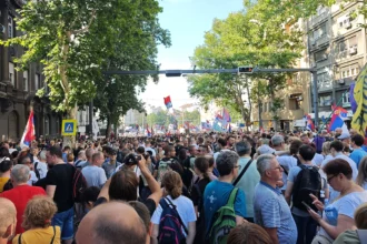 Protest u Beogradu