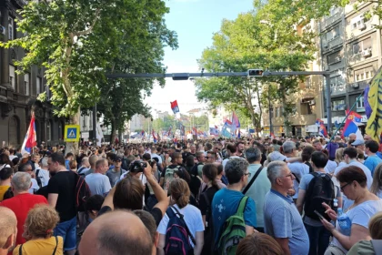 Protest u Beogradu