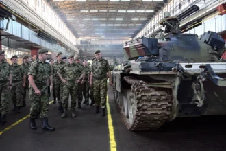 General Mojsilović obišao Tehnički remontni zavod „Čačak“