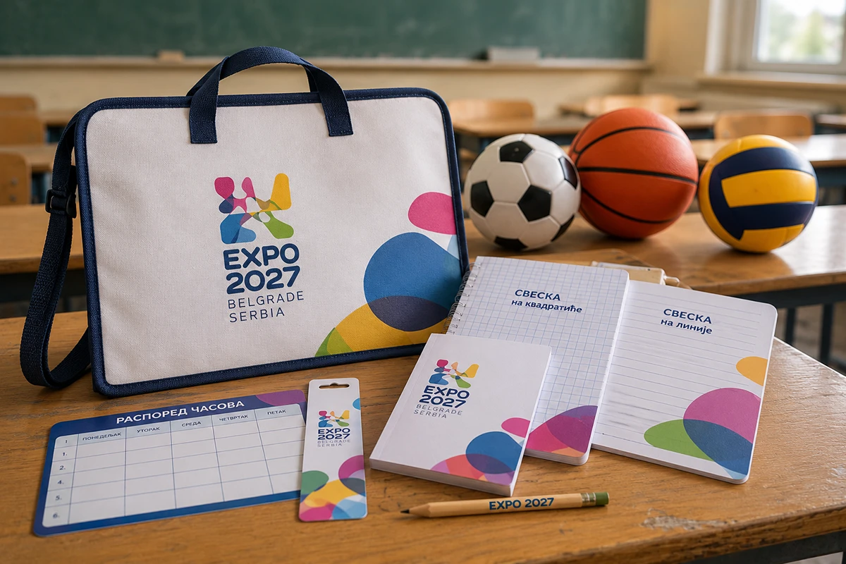 EXPO 2027 obezbedio školske pakete i sportsku opremu