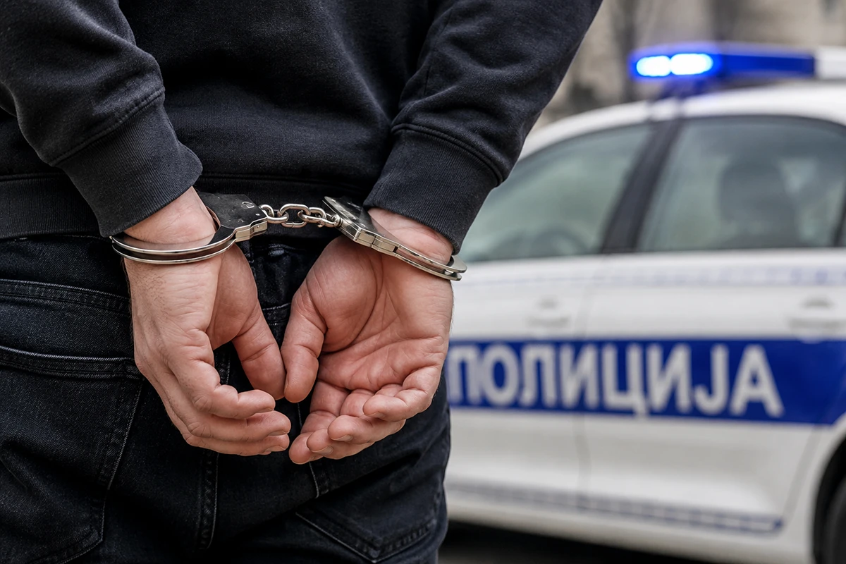 • N2 portal Muškarac sa lisicama na rukama