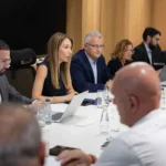 Dubravka Đedović Handanović sa predstavnicima NIS-a i UNKS-a