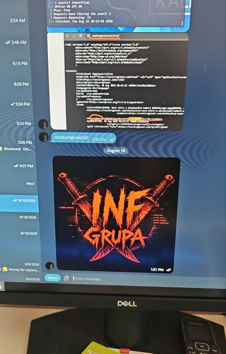 • N2 portal Hakerska grupa „INF Grupa“