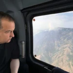 Ivica Dačić u helikopteru