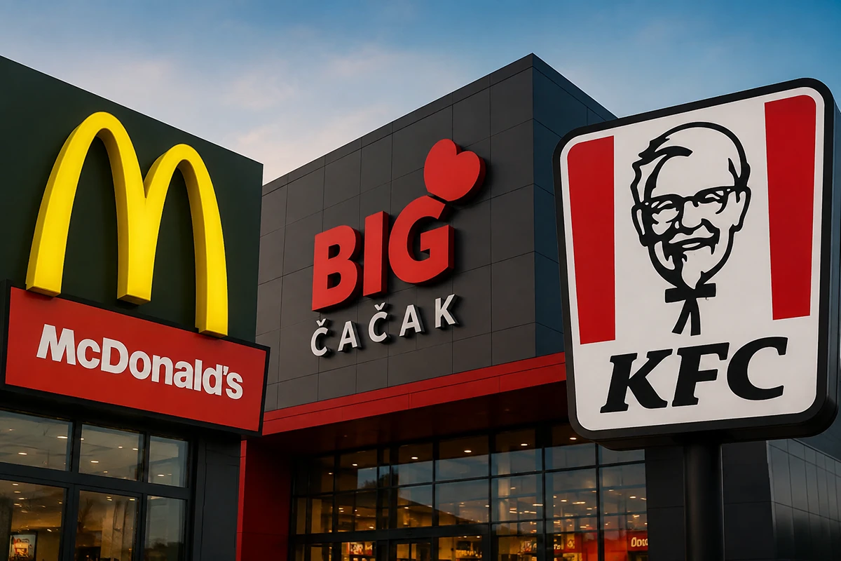McDonald's i KFC otvaraju restorane u BIG Čačku