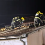 Požar u kafiću Ribusto, bivši Samuraj Čačak