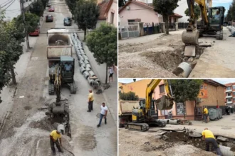 Radovi u ulici Kneza Miloša