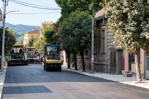 asfaltiranje ulice Kneza Miloša u Čačku
