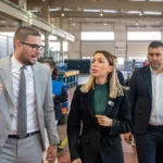 Adrijana Mesarović posetila Unipromet u Čačku