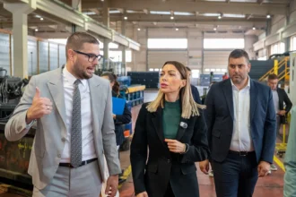 Adrijana Mesarović posetila Unipromet u Čačku