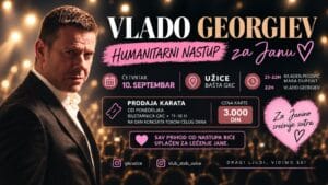 Humanitarno veče za Janu uz Vlada Georgieva u Užicu