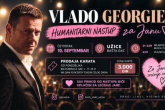 Humanitarno veče za Janu uz Vlada Georgieva u Užicu