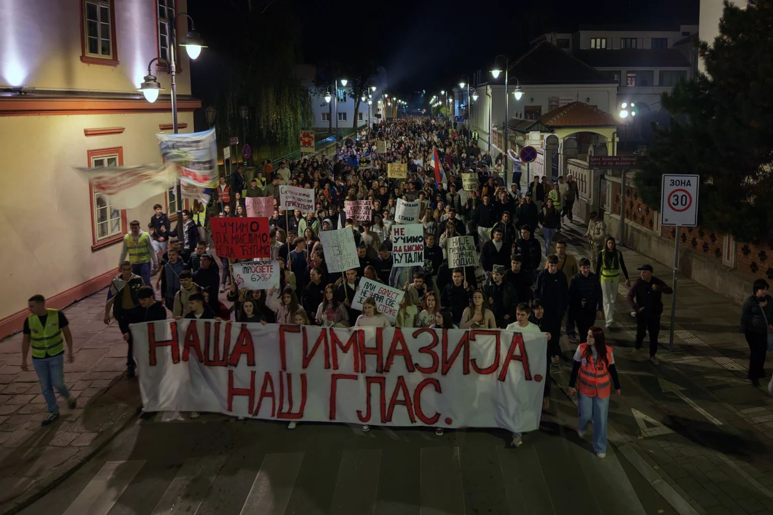 • N2 portal Maturanati Gimnazije u Čačku protestovali zbog imenovanja nove direktorke