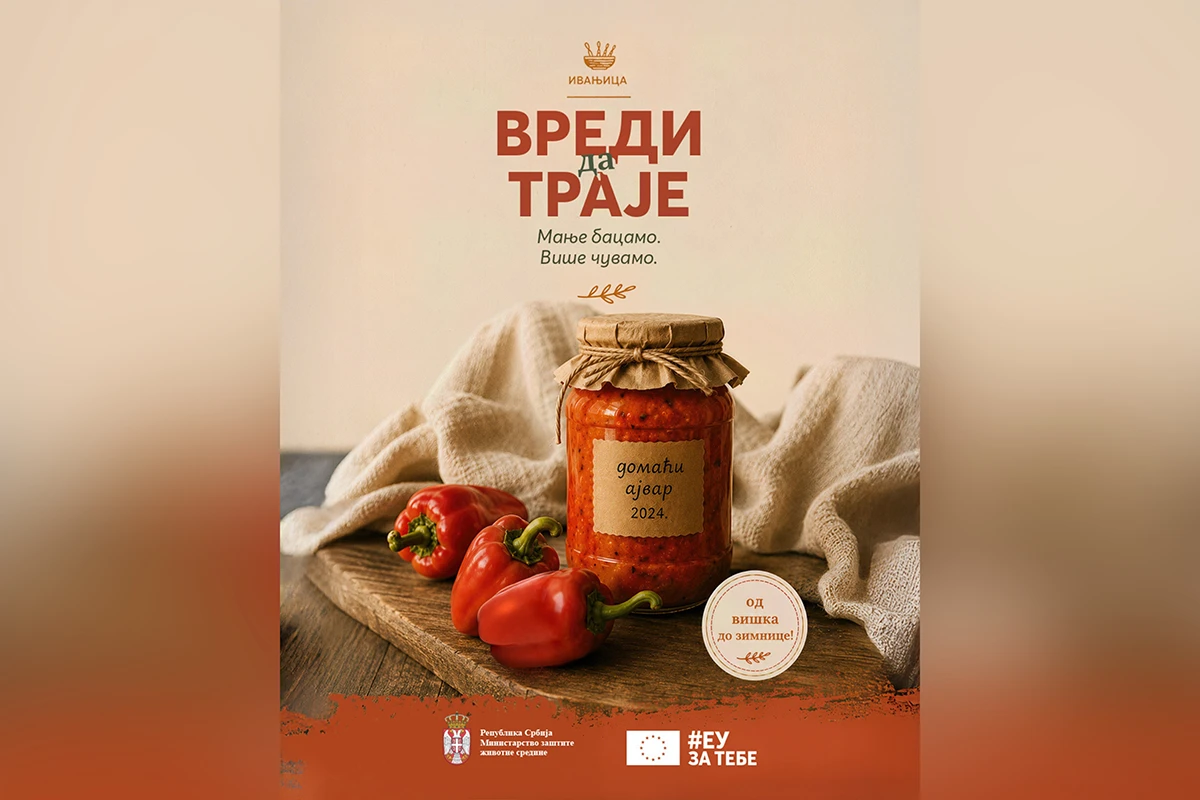 Radionice o smanjenju otpada od hrane za učenike i građane u Ivanjici